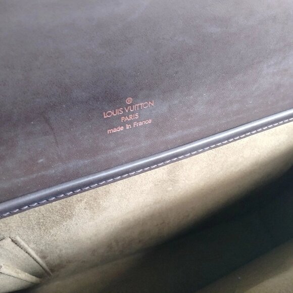 (L4) Louis Vuitton Business Bag Altona PM Brown Damier - Picture 7 of 9